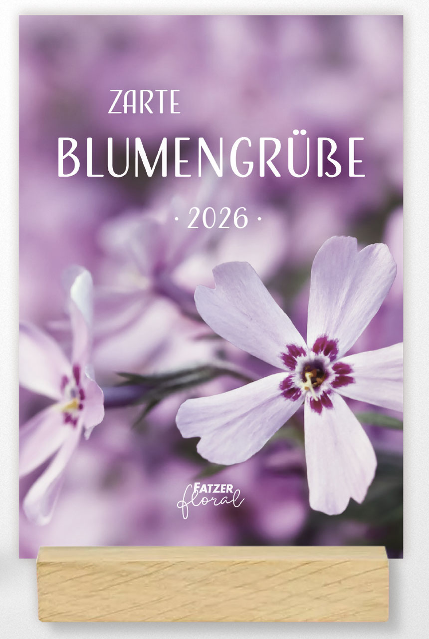 Zarte Blumengrüße 2026