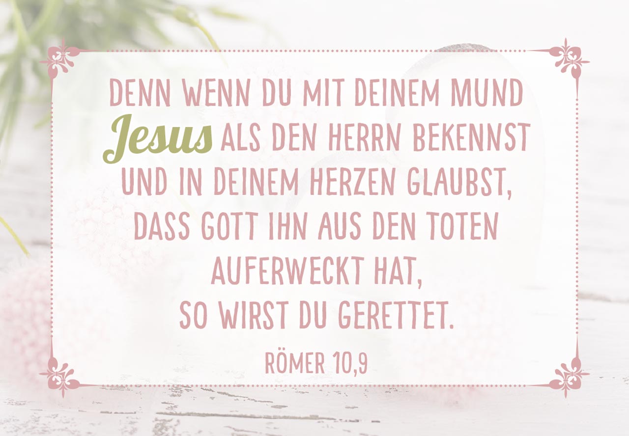 Neujahrslose - Herzliche Worte