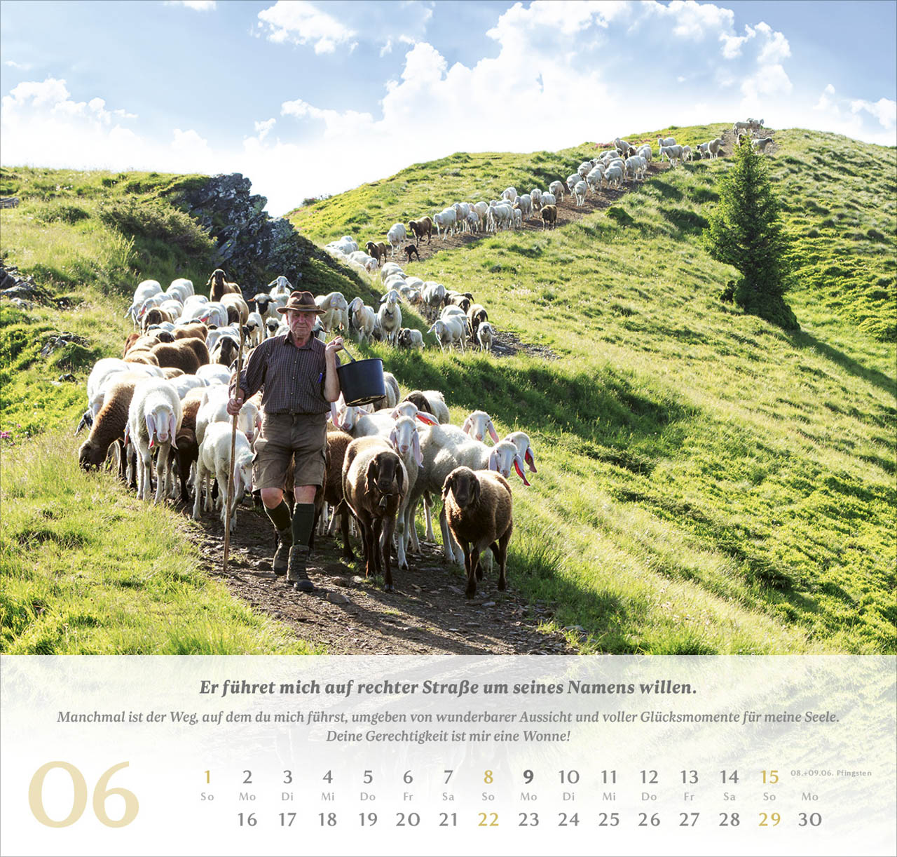 Psalm 23 Wandkalender