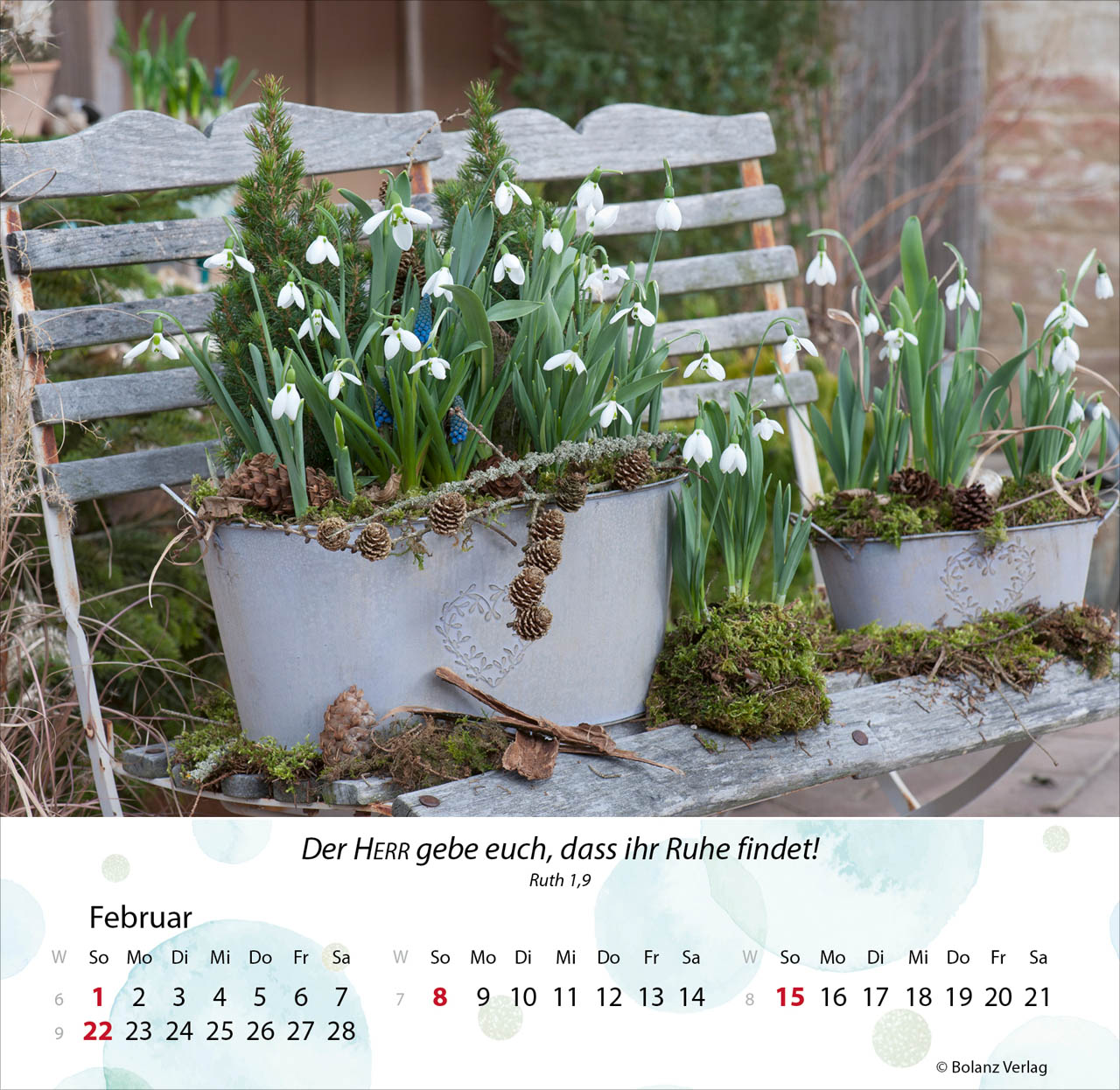 Gärten 2026 - Tischkalender