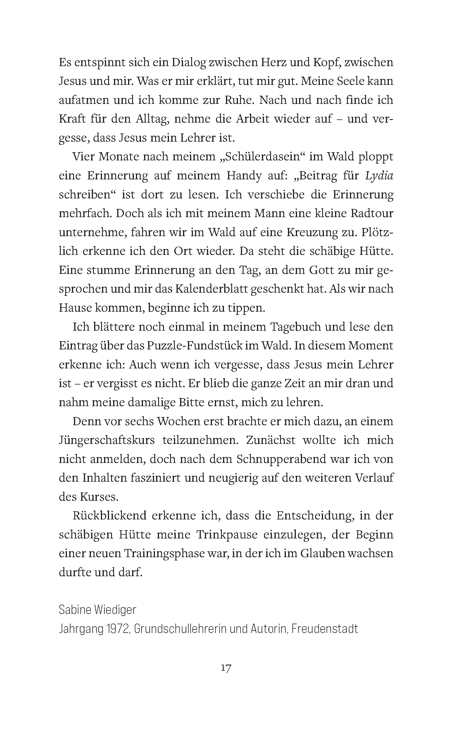Momente der Hoffnung