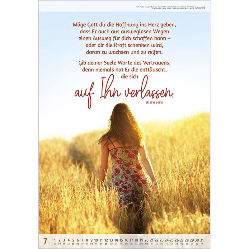 Du bist so wertvoll 2026