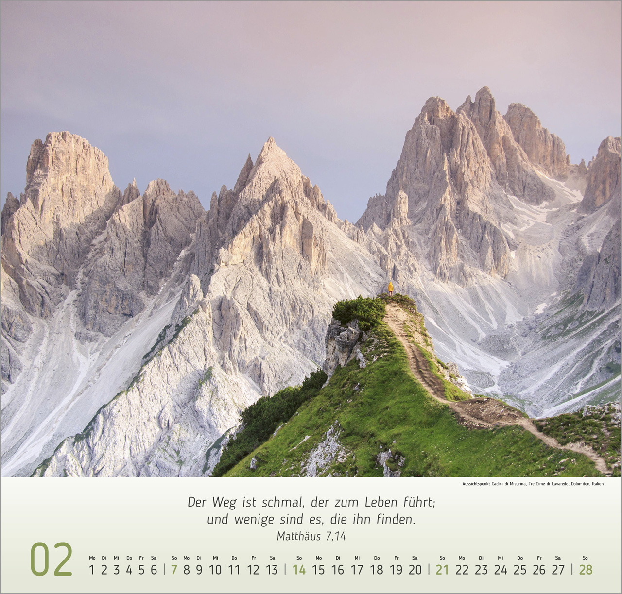 Berg-Impressionen 2027 – Wandkalender