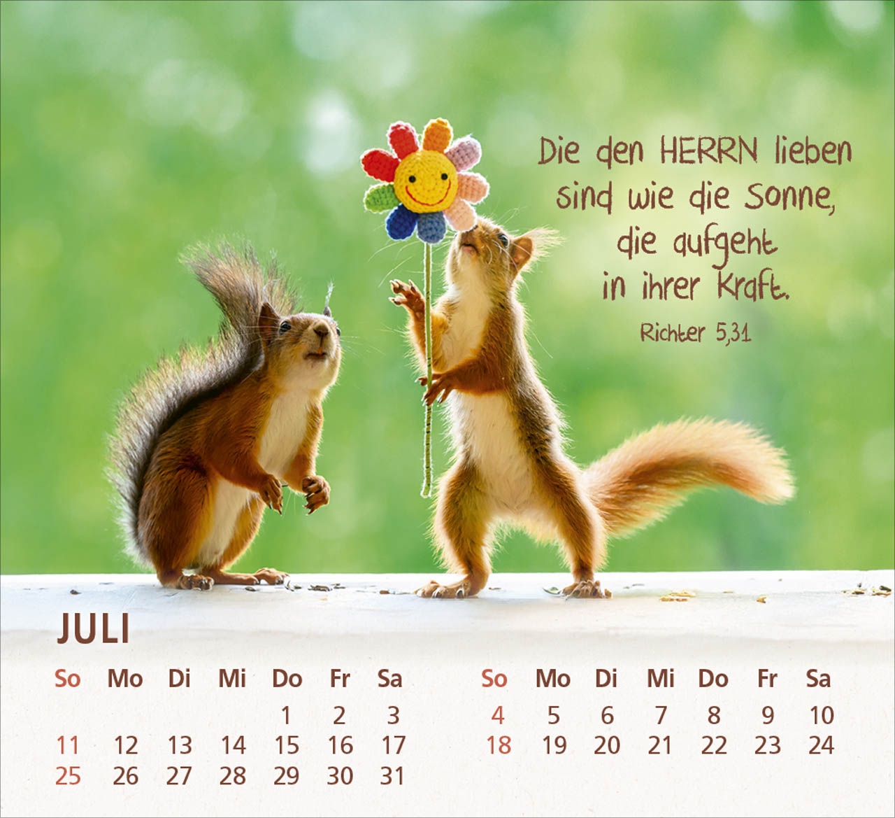 Du bist meine Freude 2027 – Tischkalender