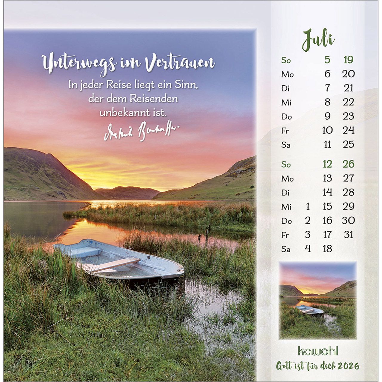 Gott ist für dich 2026