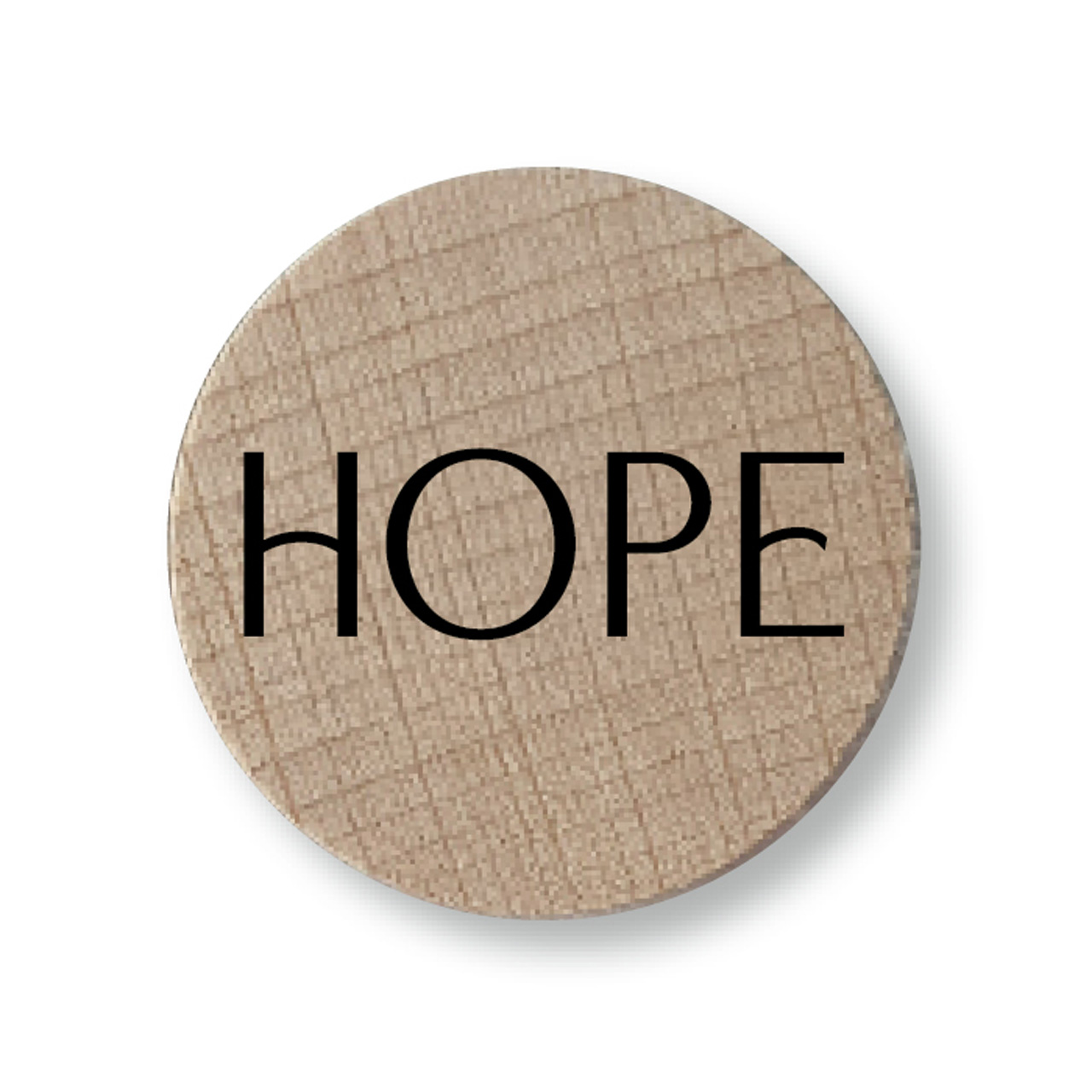 Holzmagnete Hope