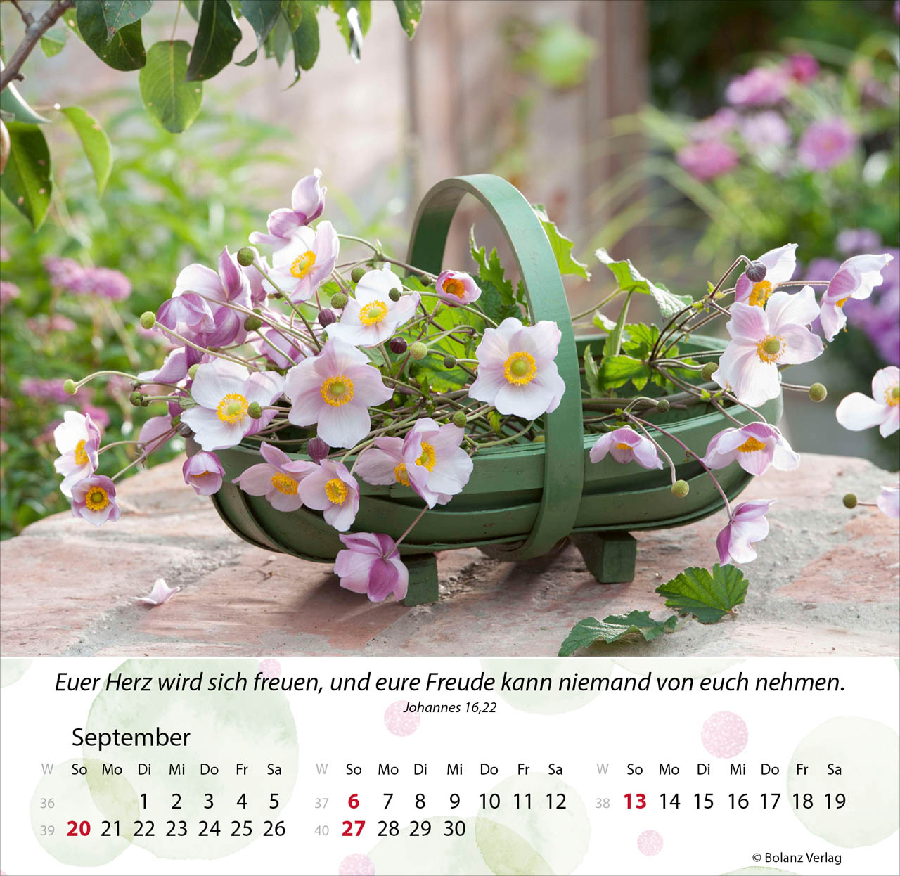 Gärten 2026 - Tischkalender