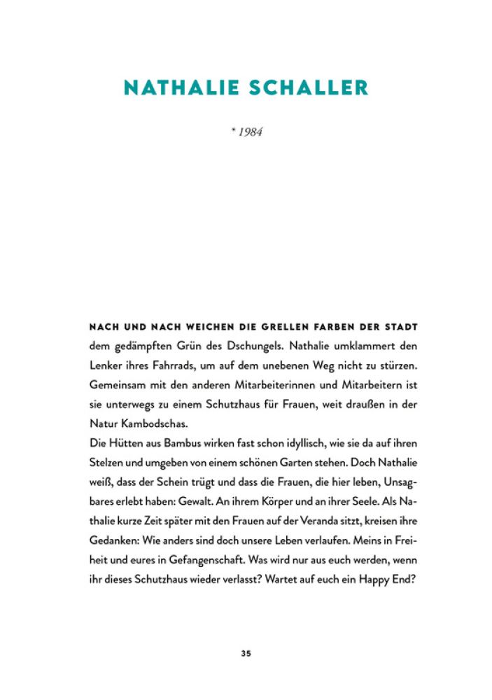 Fearless: Für Nachhaltigkeit und soziale Gerechtigkeit. 24 Menschen, die im Glauben losgegangen sind