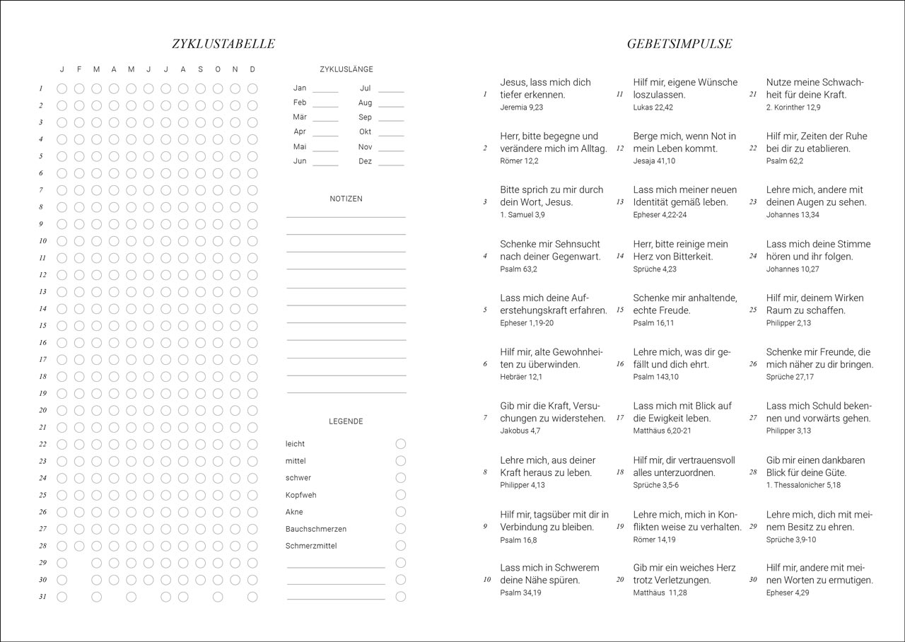 The Planner – Um Christus allein geht es mir – Journal 2027