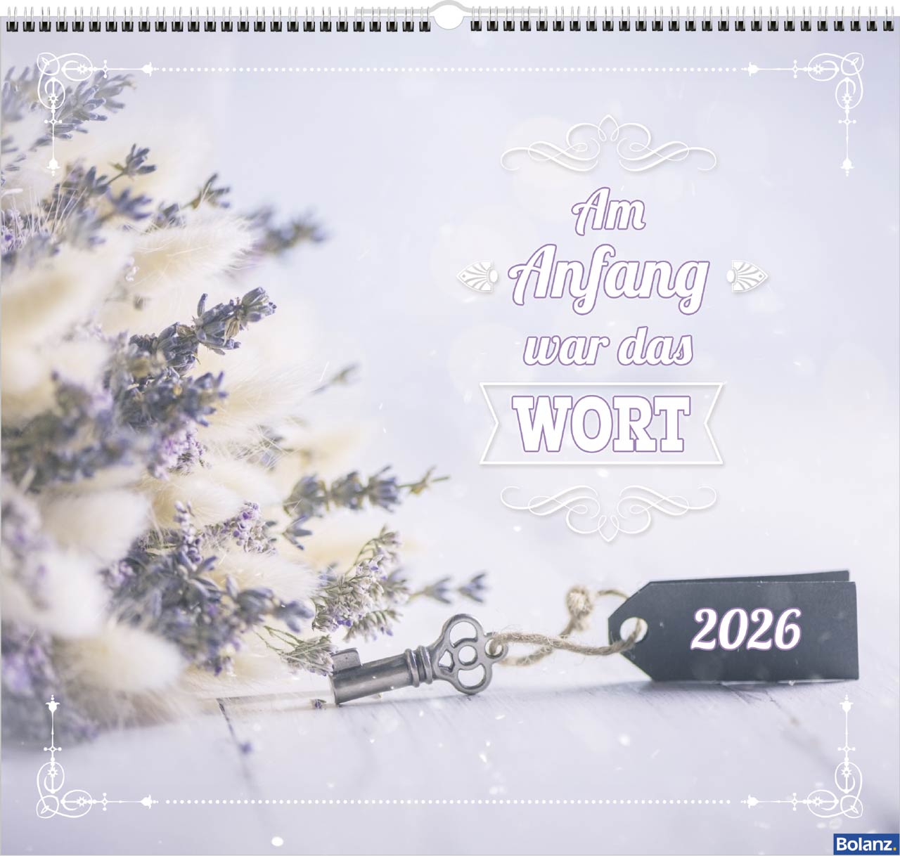 Am Anfang war das Wort 2026 - Wandkalender
