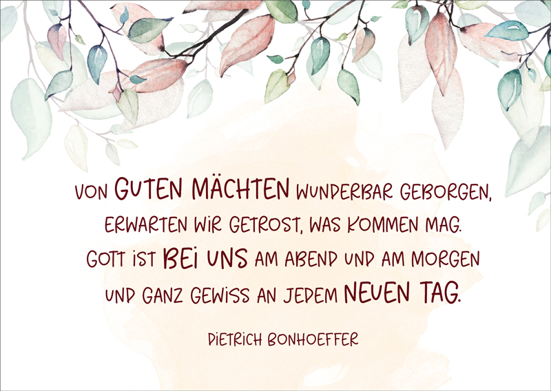 Postkartenbox Von guten Mächten