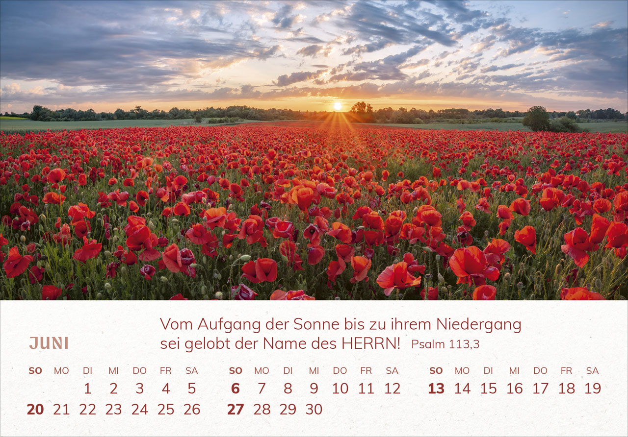 Mini-Panorama 2027 – Panorama-Tischkalender