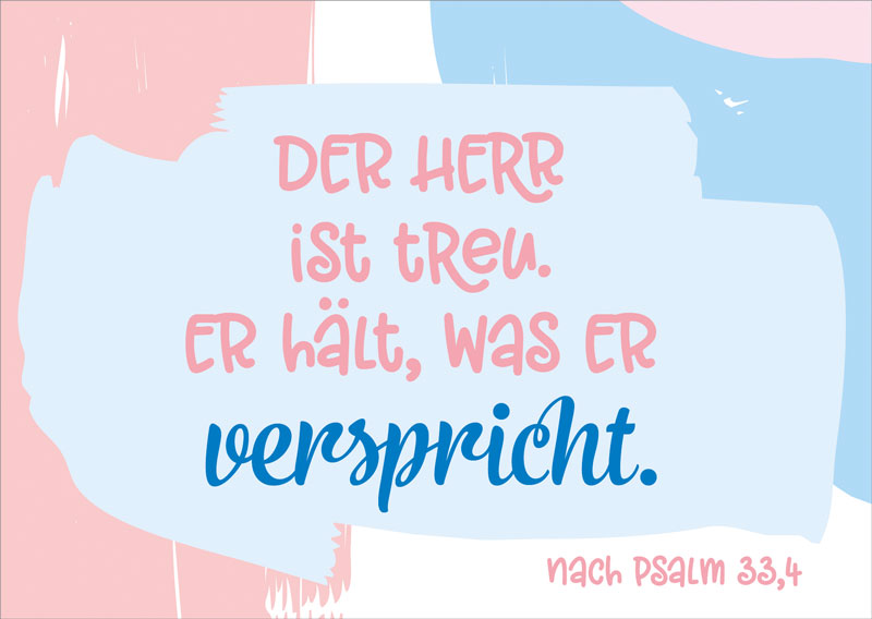Postkartenbox Segenswünsche