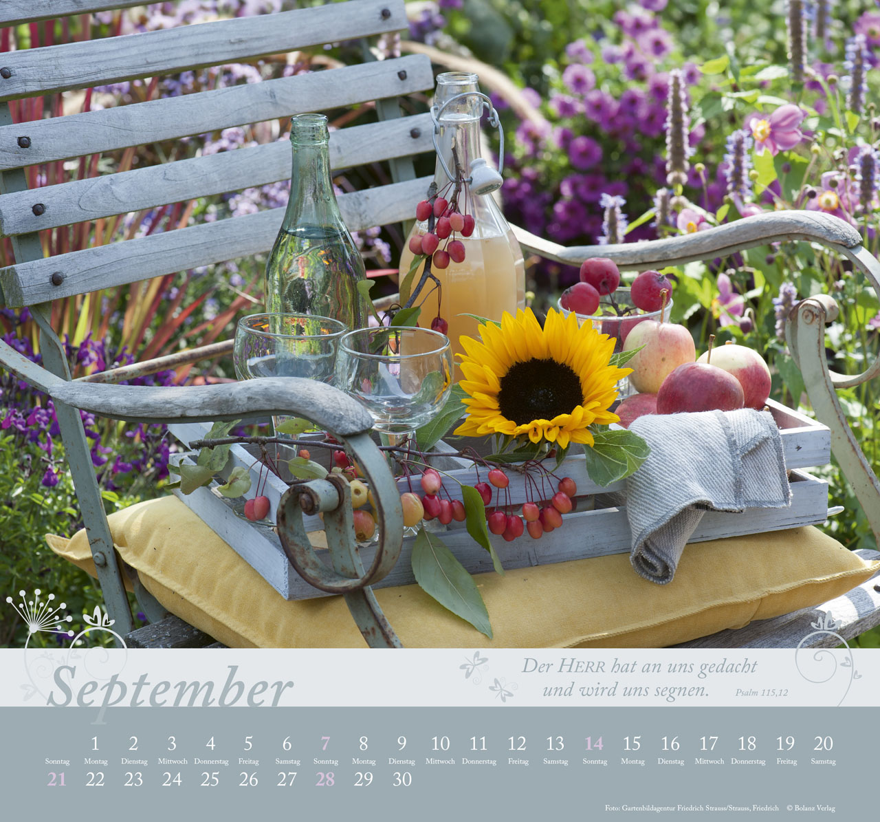 Im Garten zu Hause 2025 - Wandkalender