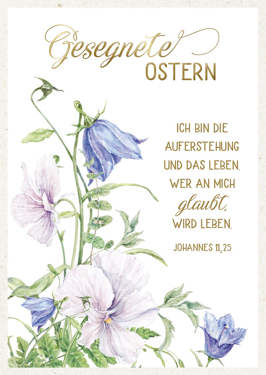 Postkarte Gesegnete Ostern