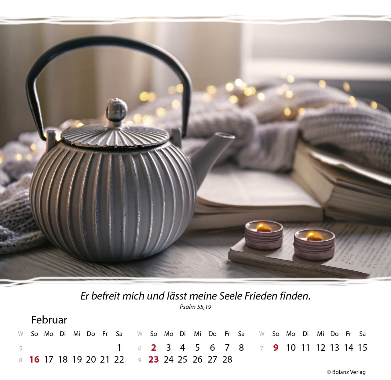 Meine Zeit 2025 - Tischkalender