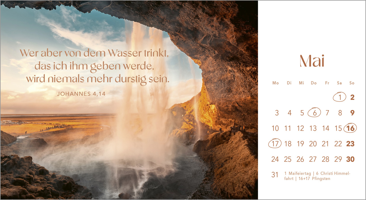 Quelle des Lebens 2027 – Postkartenkalender
