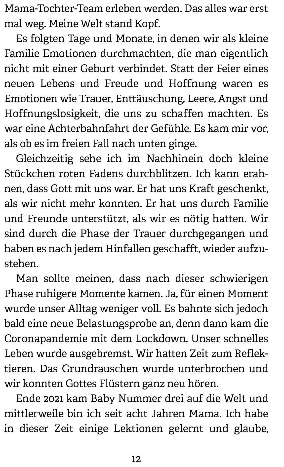 Wenn dein Leben kopfsteht, schau nach oben