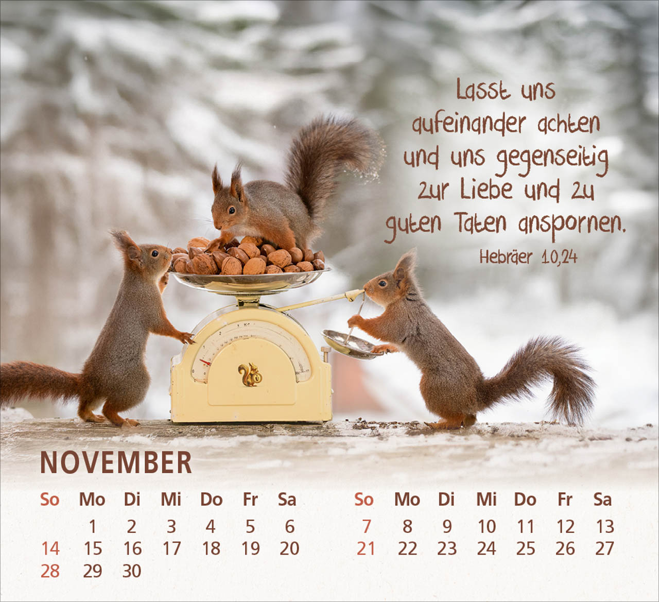 Du bist meine Freude 2027 – Tischkalender