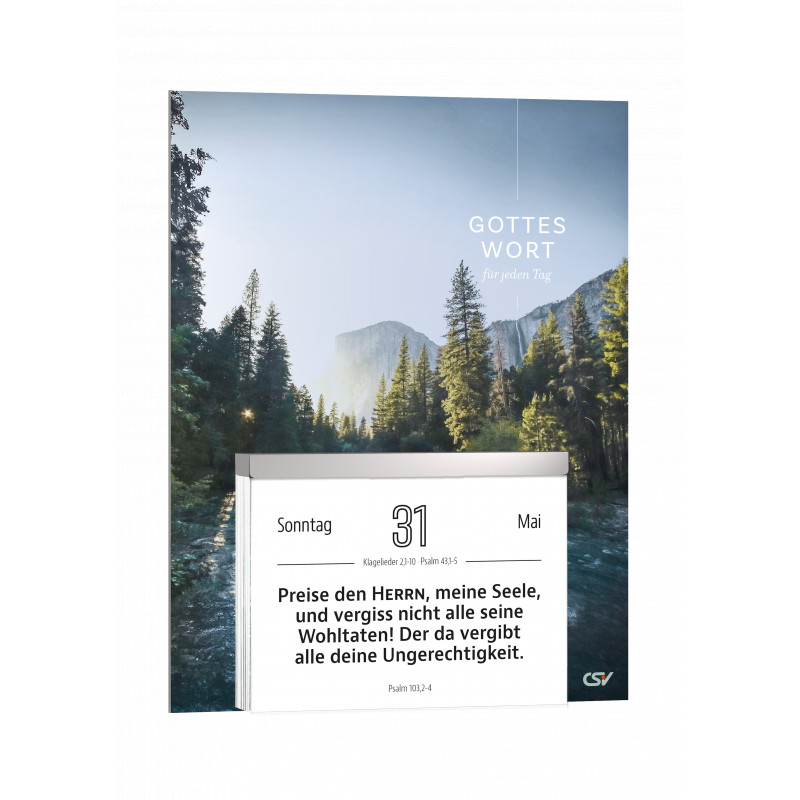 Gottes Wort für jeden Tag 2026 - Abreißkalender