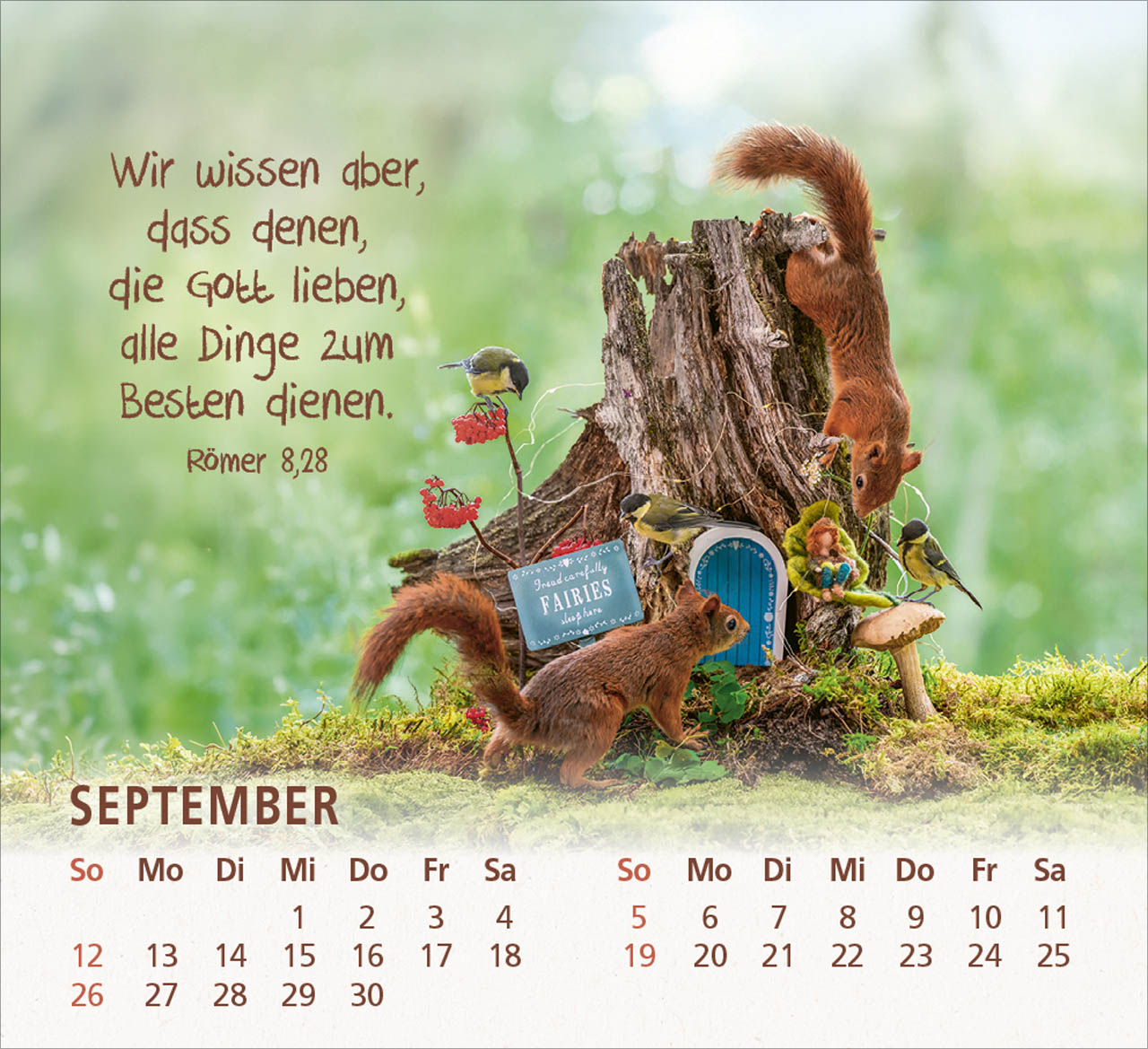 Du bist meine Freude 2027 – Tischkalender