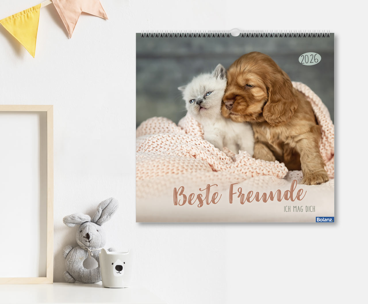 Beste Freunde - Ich mag dich 2026 - Posterkalender