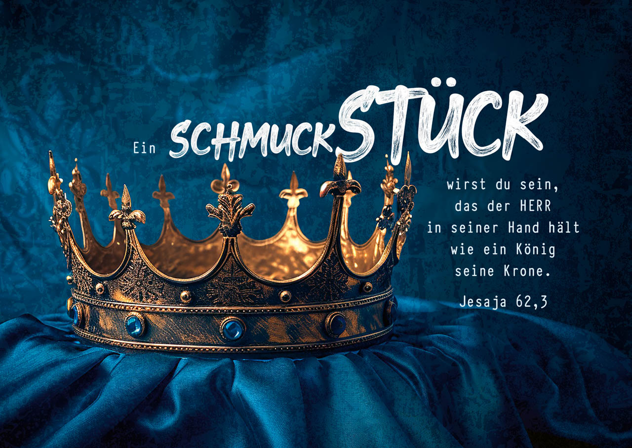 Postkarte Schmuckstück