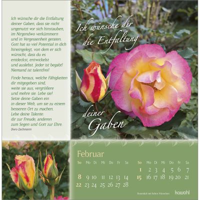 Rosenduft mit lieben Wünschen 2026