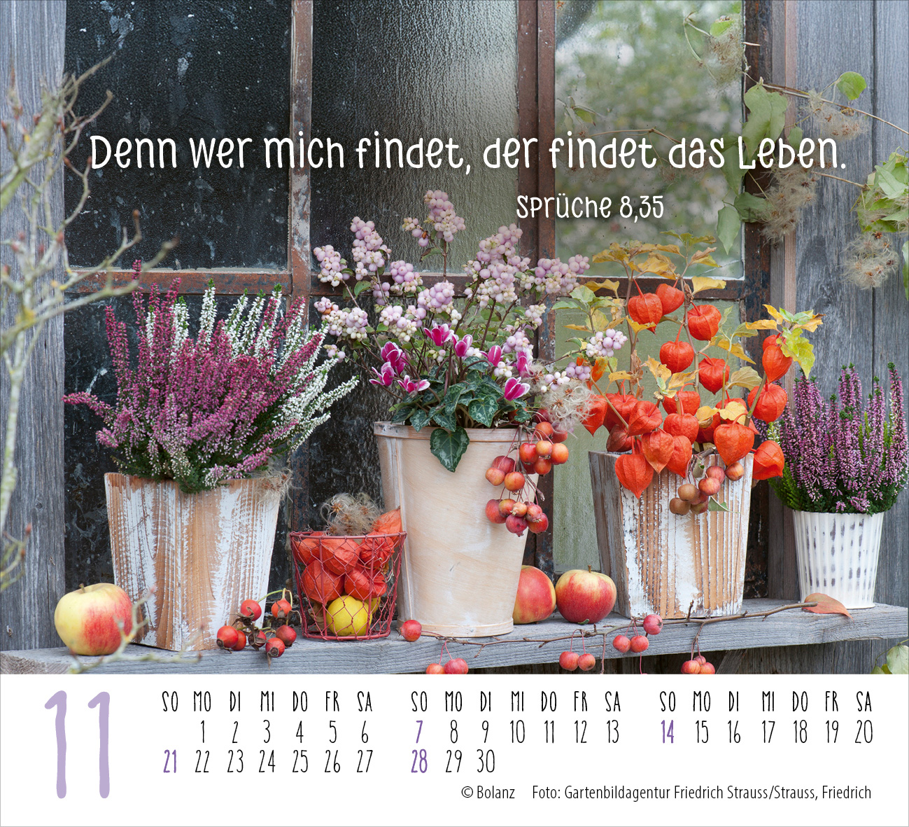 Harmonien für die Seele 2027 – Minikalender