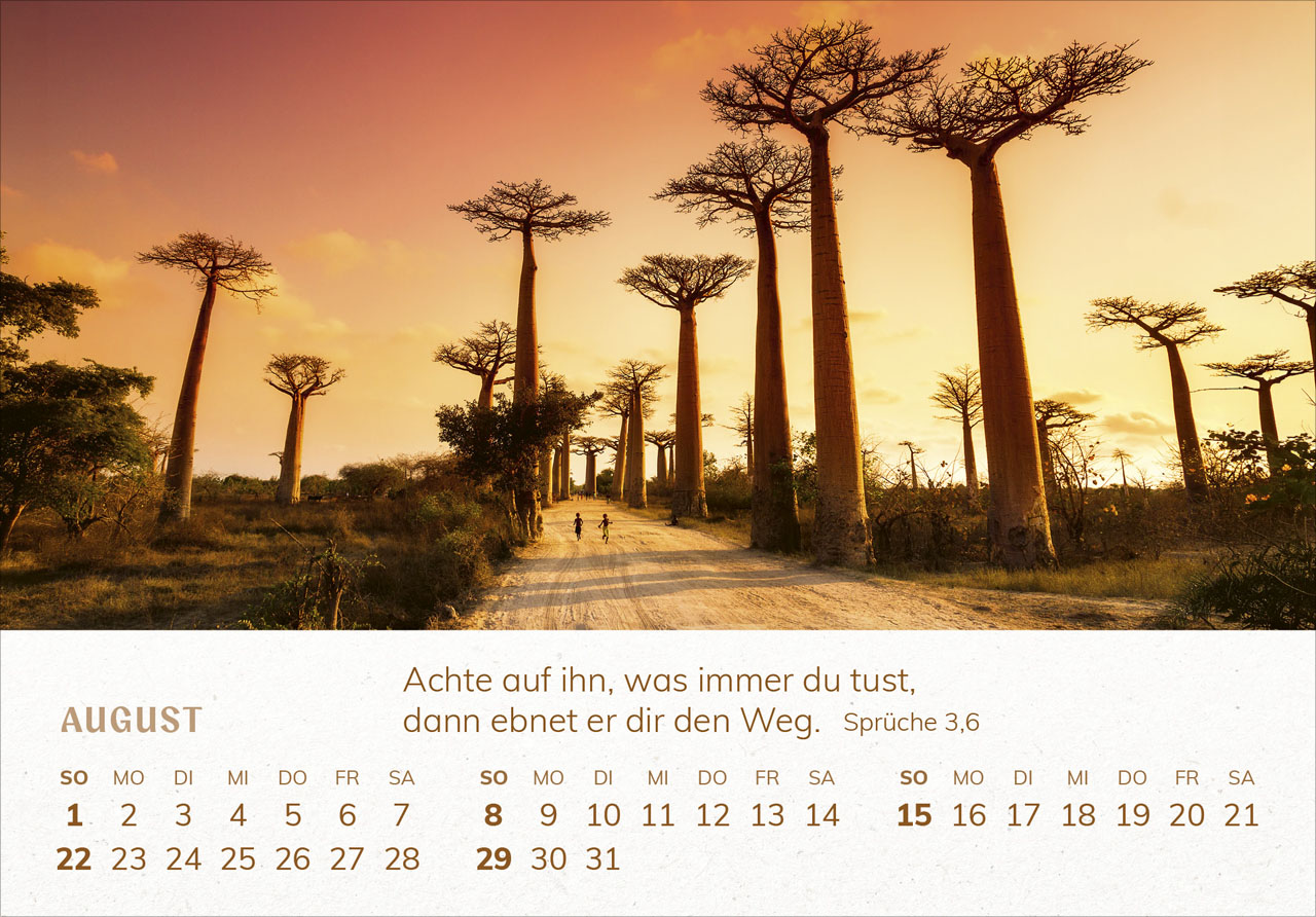 Mini-Panorama 2027 – Panorama-Tischkalender