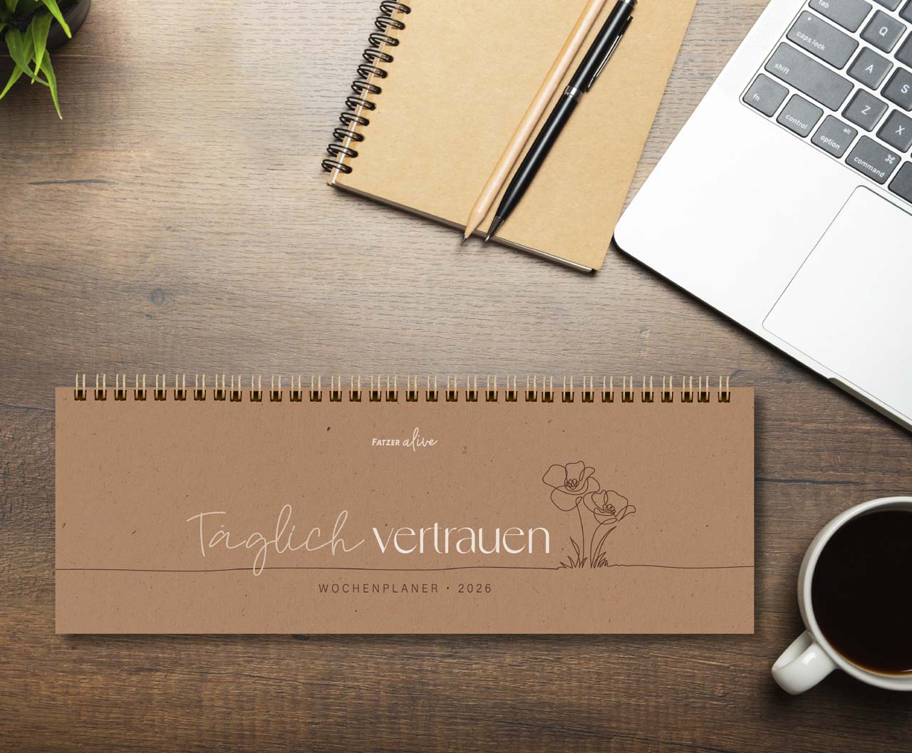 Täglich vertrauen 2026 - Wochenplaner