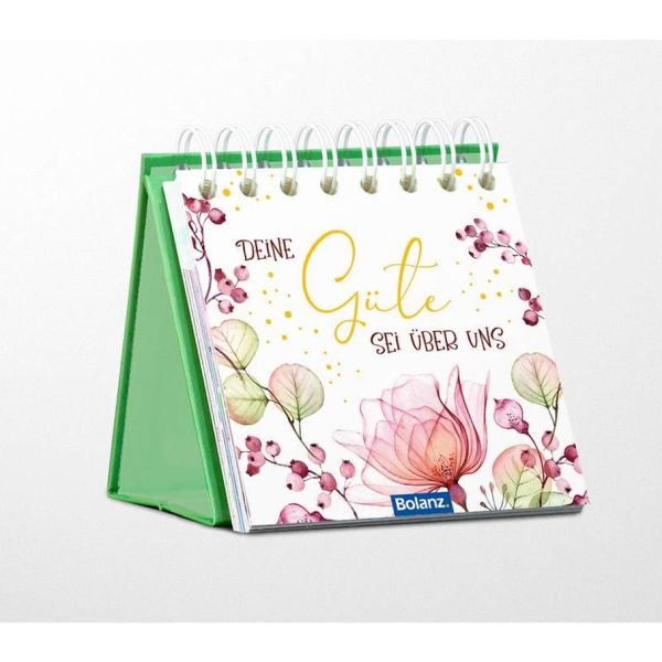 Miniaufstellbuch Deine Güte über uns