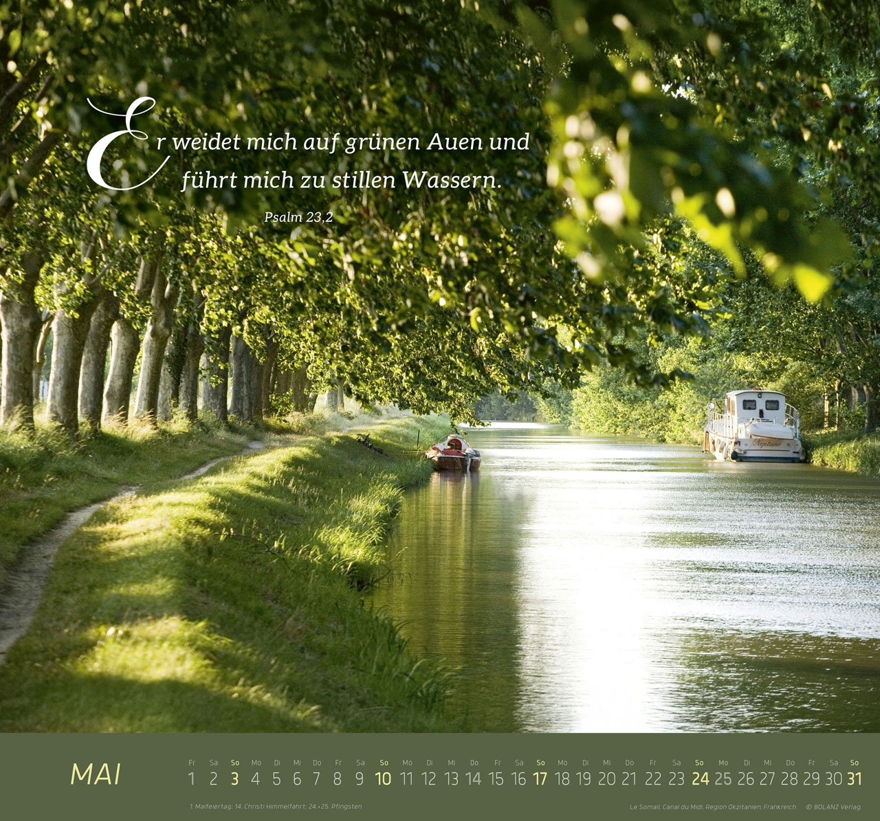 Ich bin der Weg 2026 - Wandkalender
