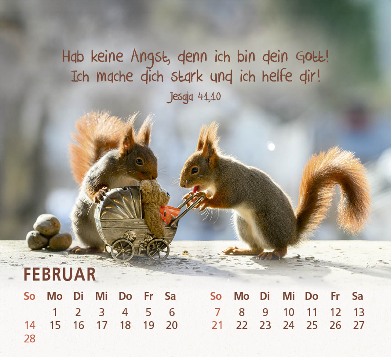 Du bist meine Freude 2027 – Tischkalender