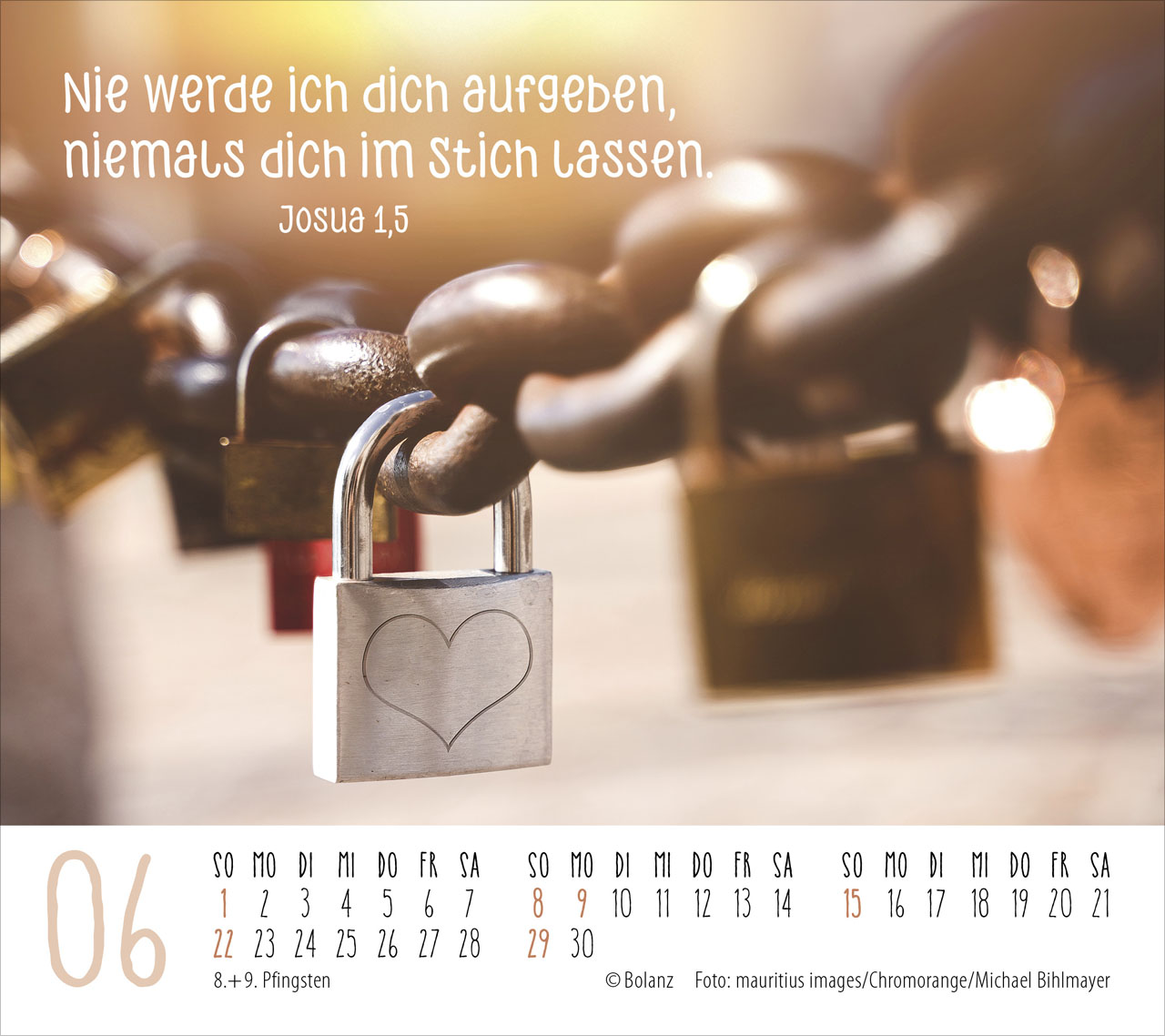 Gute Wünsche für Dich 2025 - Tischkalender