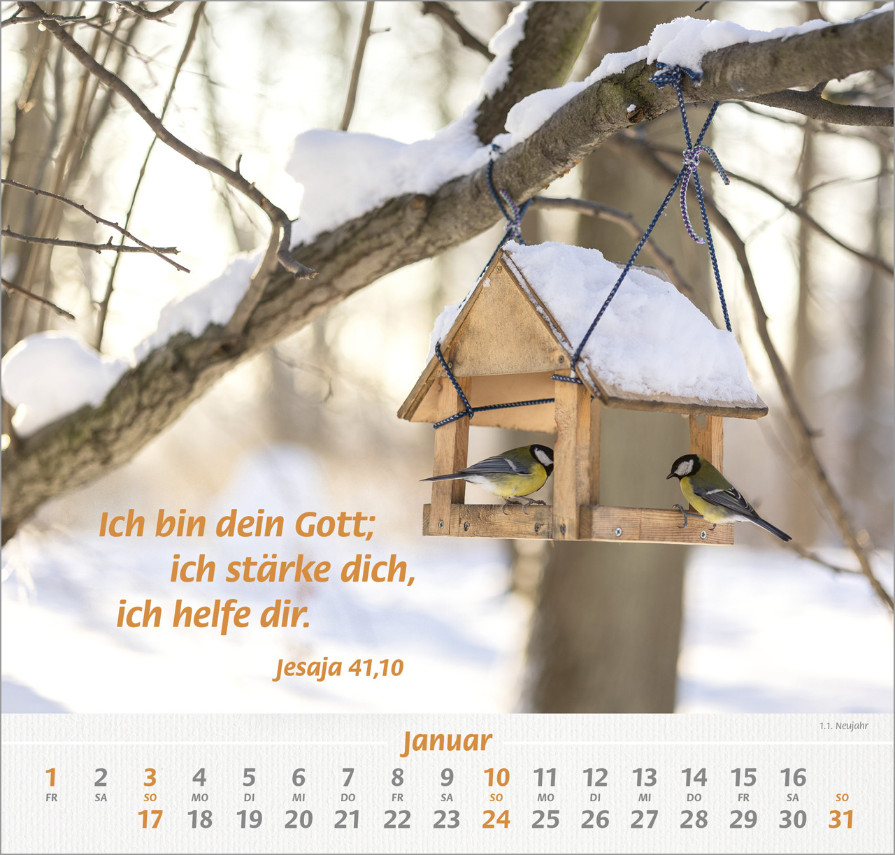 Denn du bist bei mir 2027 – Wandkalender