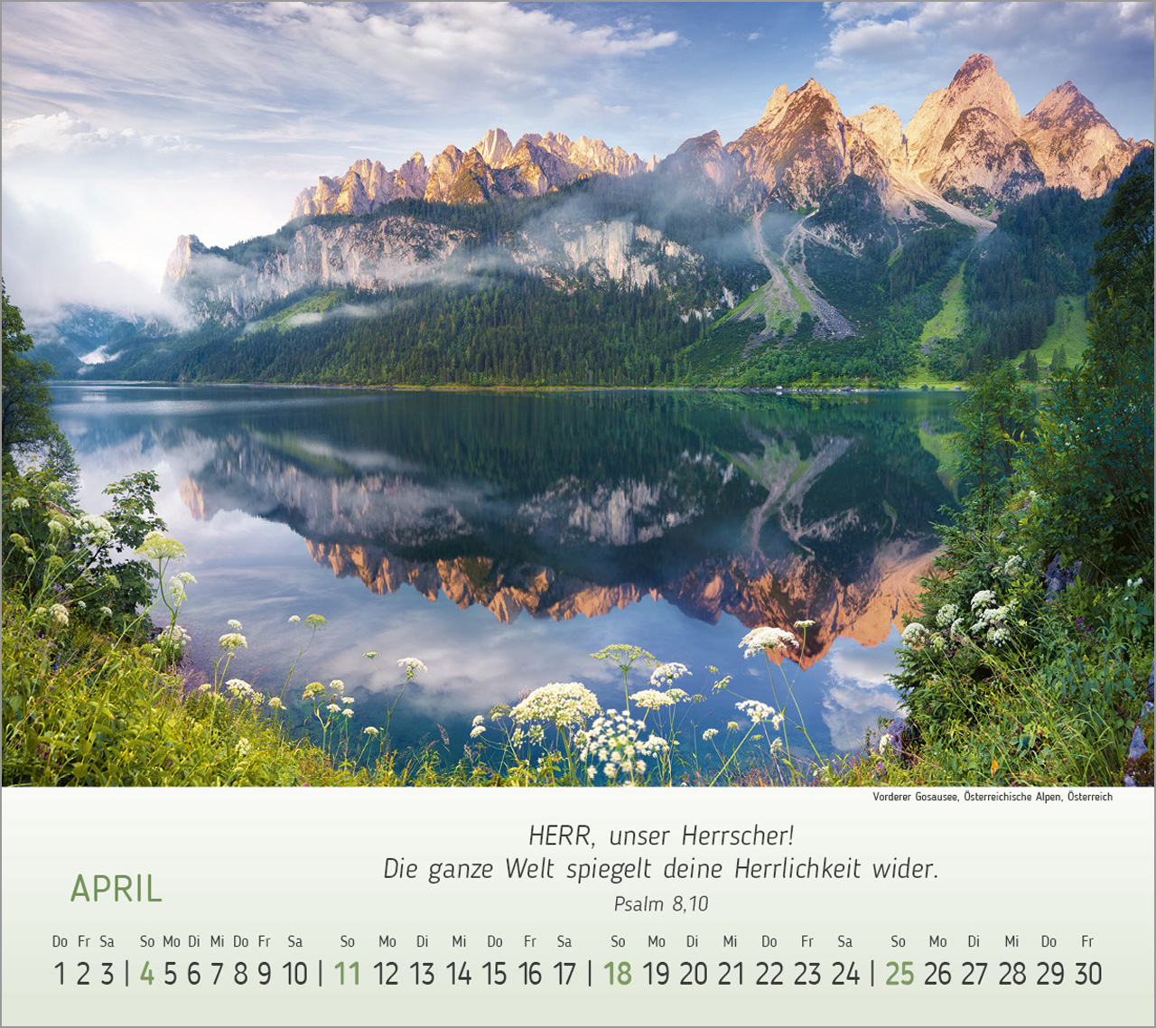 Wunderbare Bergwelt 2027 – Tischkalender