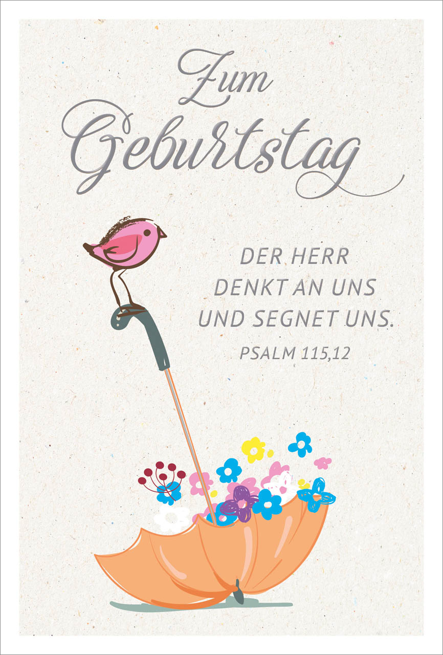 Faltkarte Der Herr denkt an uns SF