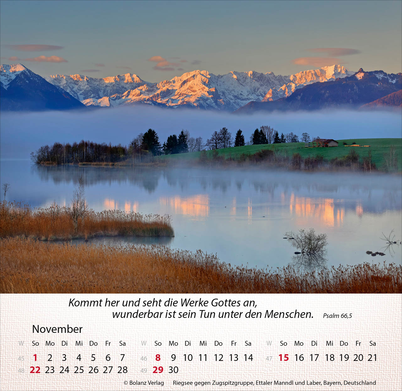 Berge 2026 - Tischkalender Berge 2026 - Tischkalender