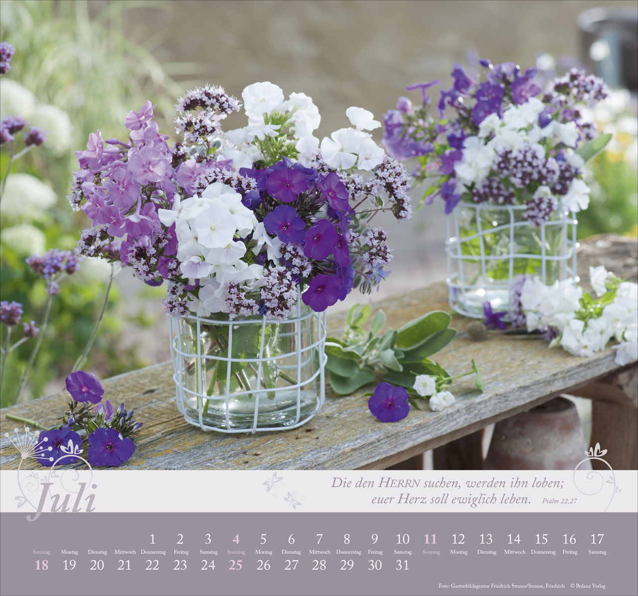 Im Garten zuhause 2027 – Wandkalender