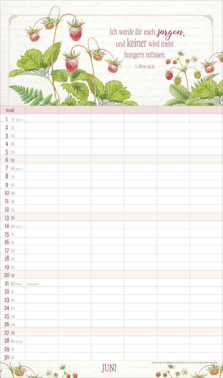 Poesie 2027 – Familienplaner