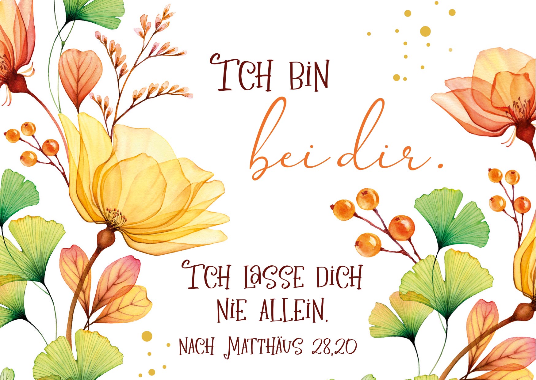 Postkartenbox Herzliche Segenswünsche