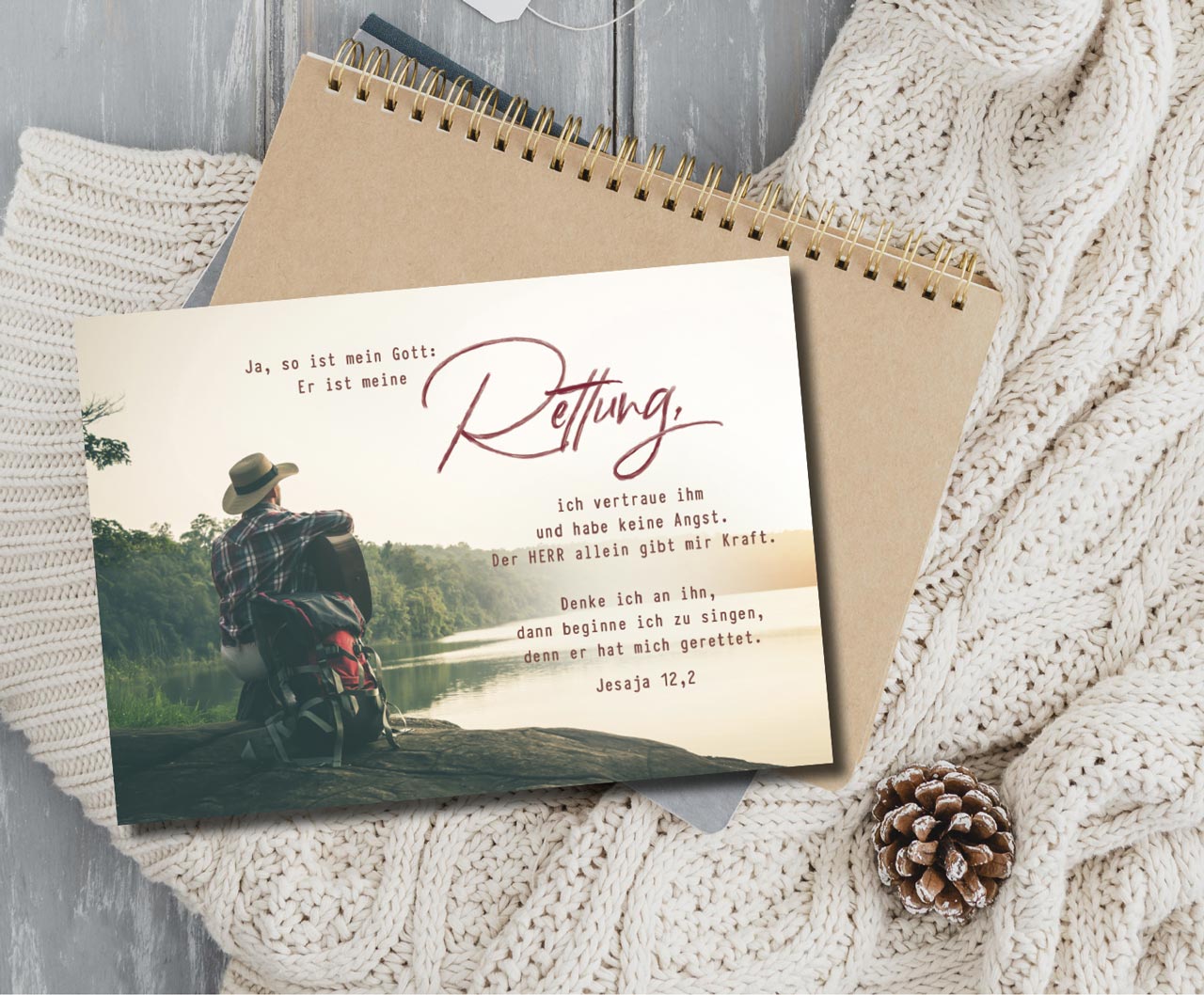 Postkarte Rettung