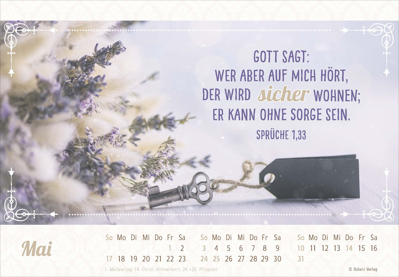 Herzliche Worte für Dich 2026 - Panoramakalender Herzliche Worte für Dich 2026 - Panoramakalender