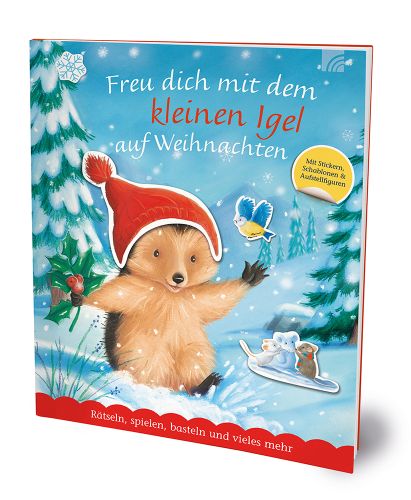 Freu dich mit dem kleinen Igel auf Weihnachten