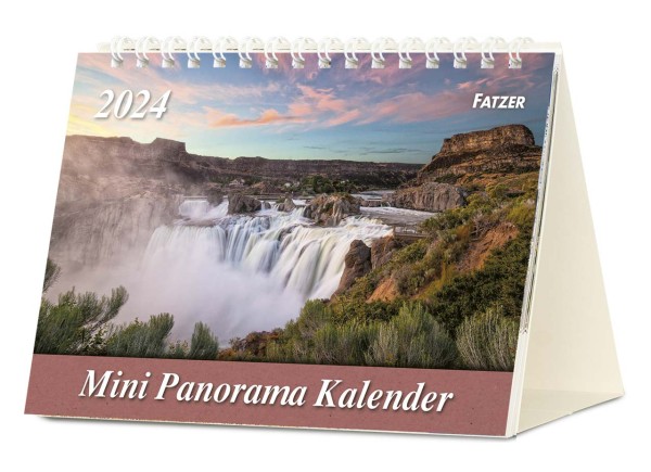 Mini Panorama Kalender 2024 - Tischkalender