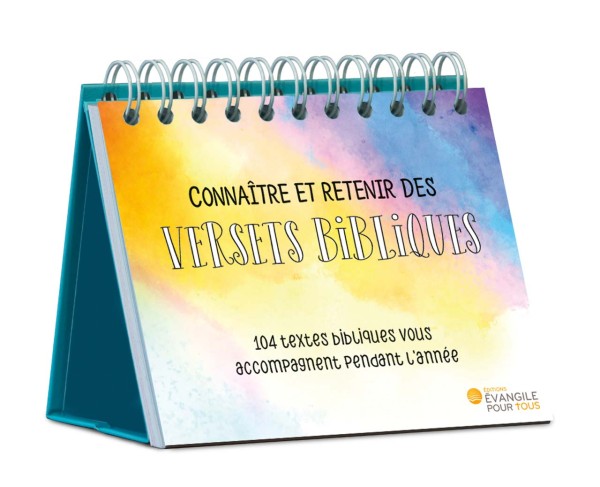 Aufstellbuch - Bibelverse kennen und können - Französisch