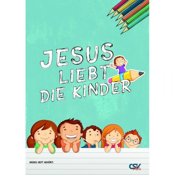 Jesus liebt die Kinder - Malbuch