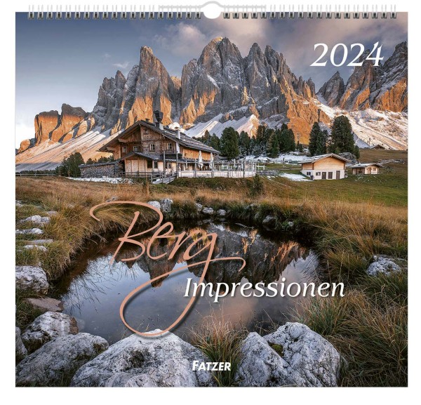 Berg Impressionen 2024 - Wandkalender