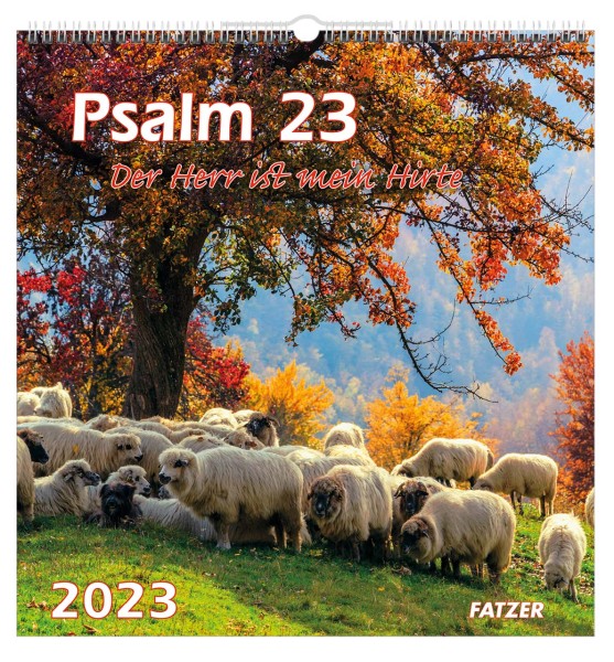 Psalm 23 2023 - Wandkalender